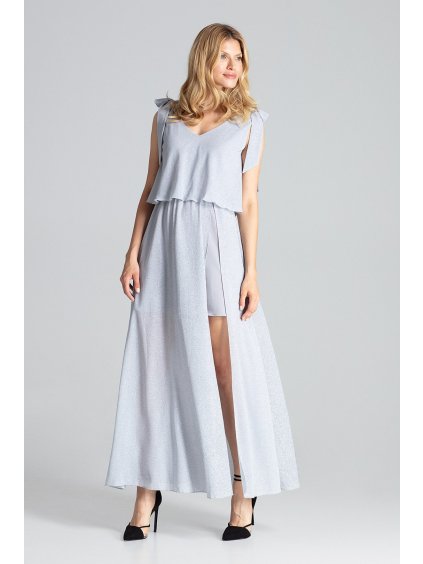 Dlhé šaty M691 Grey