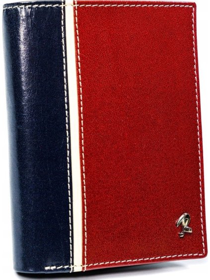 Pánska modro-červená peňaženka L037
