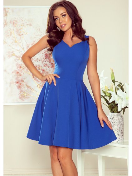 Elegantné modré šaty ARIANNA