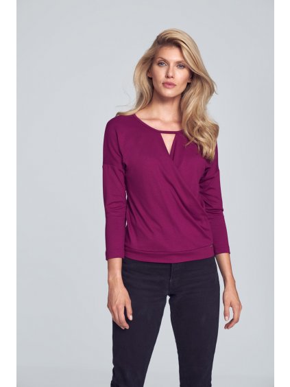 Fuchsiová blúzka