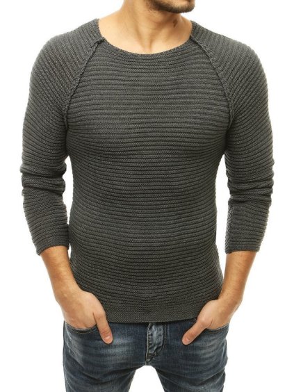 Antracitový pánsky sveter