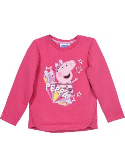 DIEVČENSKÁ RUŽOVÁ MIKINA PEPPA PIG