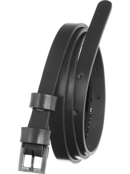 ROVICKY Šedý úzky dámsky opasok