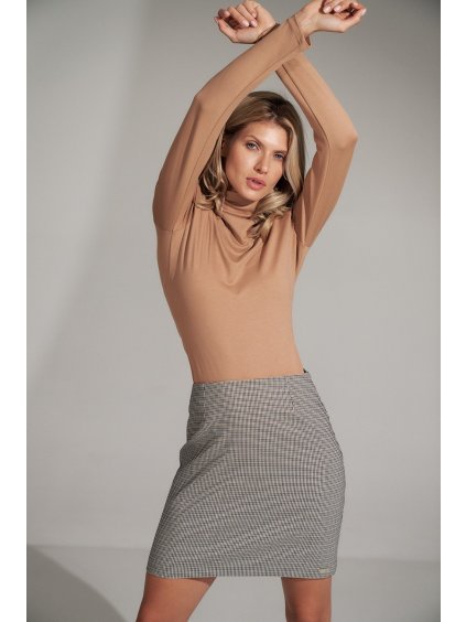 Béžový dámsky rolák