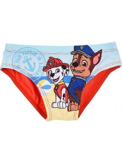 CHLAPČENSKÉ PLAVKY PAW PATROL - ČERVENÉ