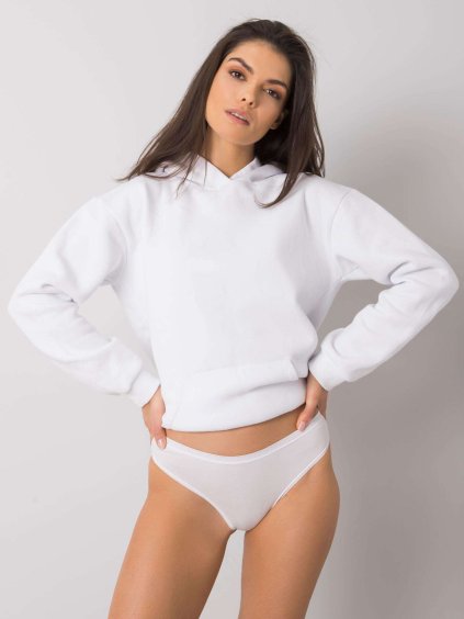 Biele klasické nohavičky