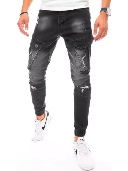 Čiernošedé kapsáčové džínsy