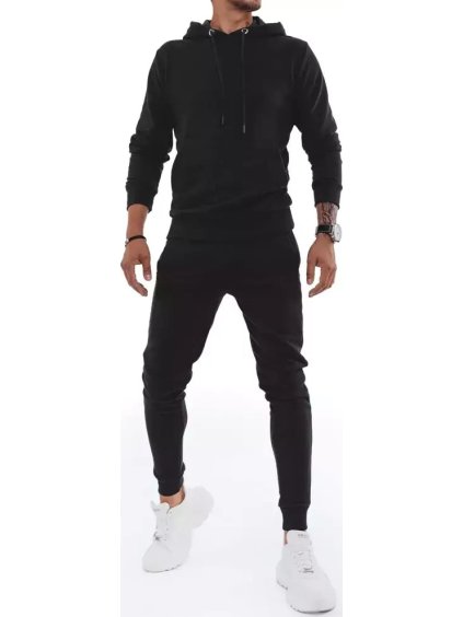 Čierna pánska tepláková súprava