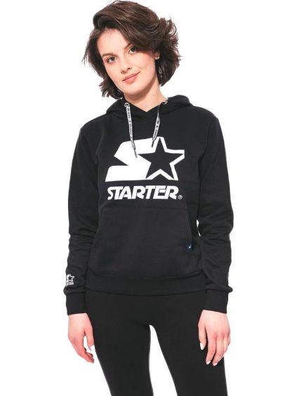 ČIERNA DÁMSKA MIKINA STARTER WOMAN BLOUSE HOODIE