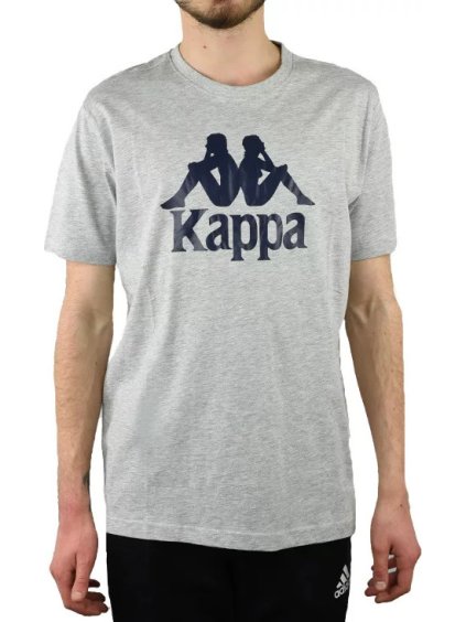 Sivé tričko Kappa Caspar T-Shirt