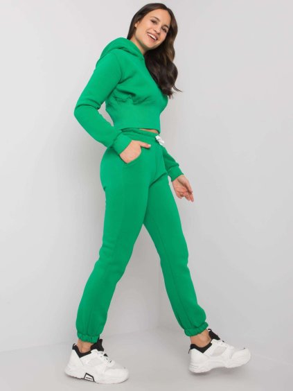 Zelená dámska tepláková súprava