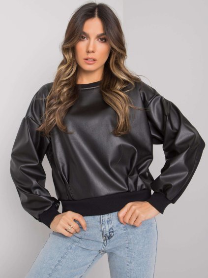 Čierna mikina Ancora