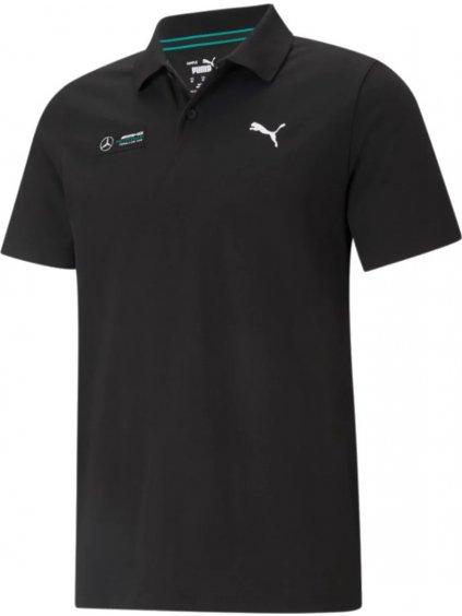 Čierna polokošeľa Puma Mercedes F1 Essentials Polo