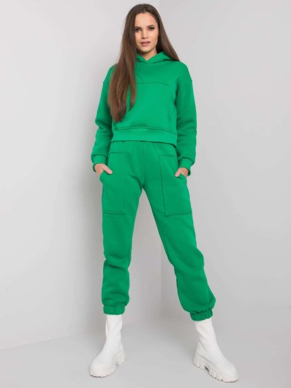 Zelená dámska tepláková súprava