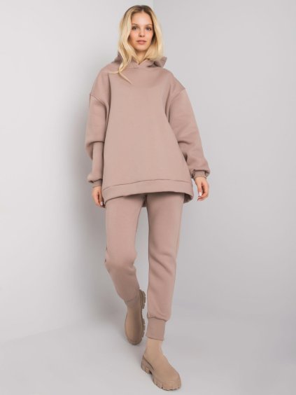 Béžová dámska tepláková súprava