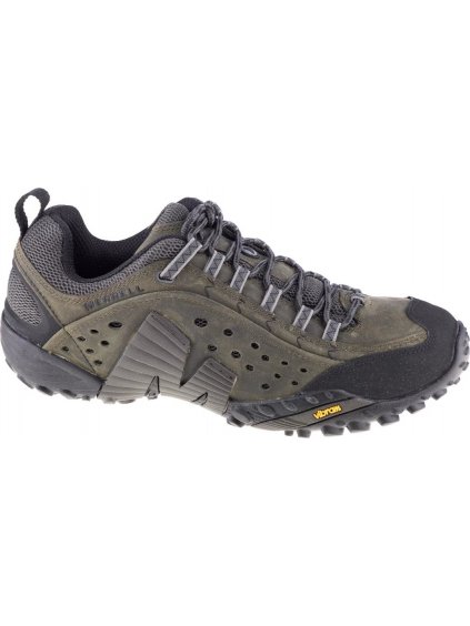 KHAKI TURISTICKÉ TOPÁNKY MERRELL INTERCEPT