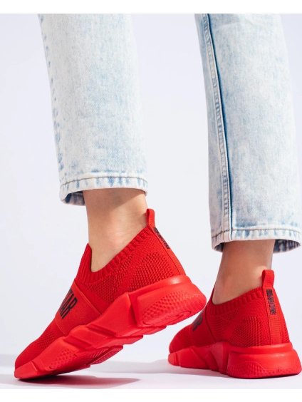ČERVENÉ SNEAKERSY DÁMSKE BIG STAR