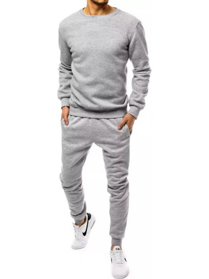 Svetlosivá pánska tepláková súprava