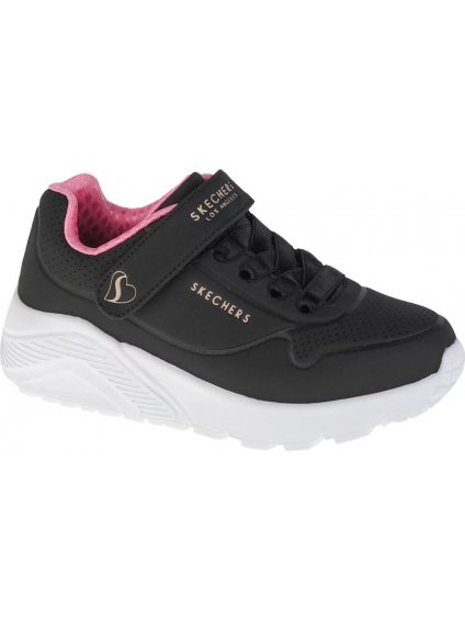 ČIERNE DIEVČENSKÉ TENISKY SKECHERS UNO LITE