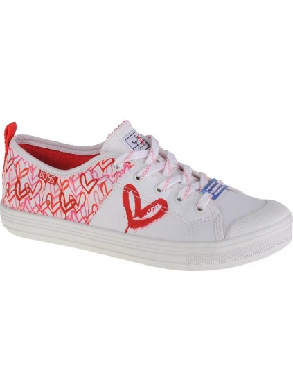 VZOROVANÉ DÁMSKE TENISKY SKECHERS BOBS B COOL-ALL CORAZON