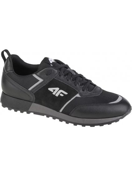 ČIERNE PÁNSKE TENISKY 4F MEN'S CASUAL H4L-OBML258-21S