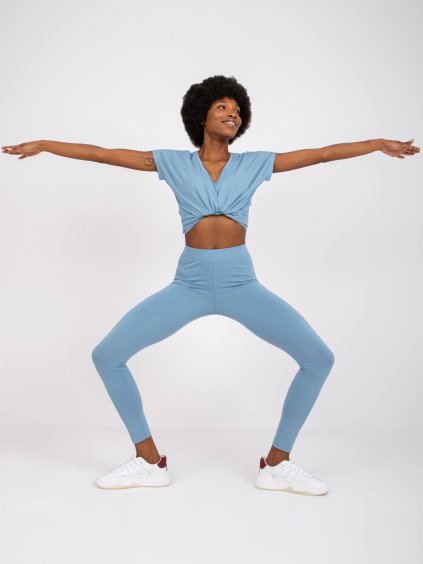 Svetlomodré legíny Brigitte