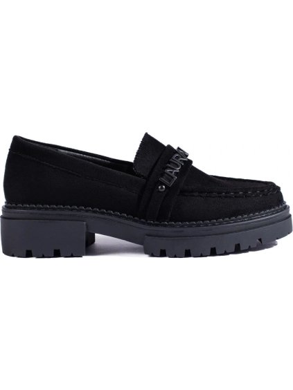 ČIERNE MOKASÍNY FASHION LA.FI