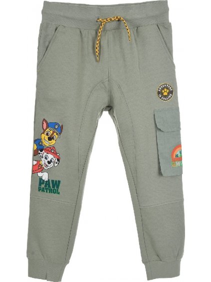 Zelené chlapčenské tepláky Paw Patrol