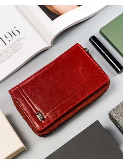 Rovicky Červená peňaženka s RFID ochranou V084