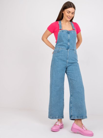 Svetlé džínsové lacláče Verona