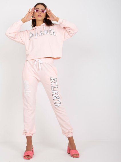 Svetloružová tepláková súprava ATLANTA