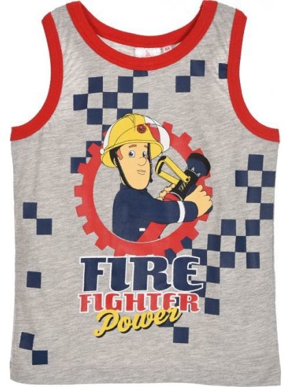 Fireman Sam Súprava tielka a šortiek (Veľkosť 98)