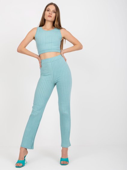 Mintový komplet nohavíc a topu