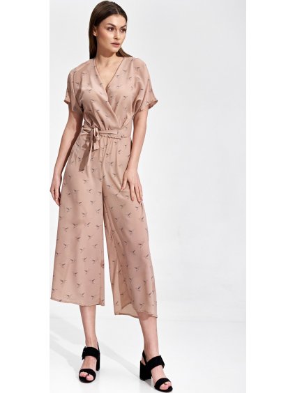 Púdrový letný overal M863 Powder Pink