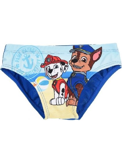 Chlapčenské plavky Paw Patrol - modré