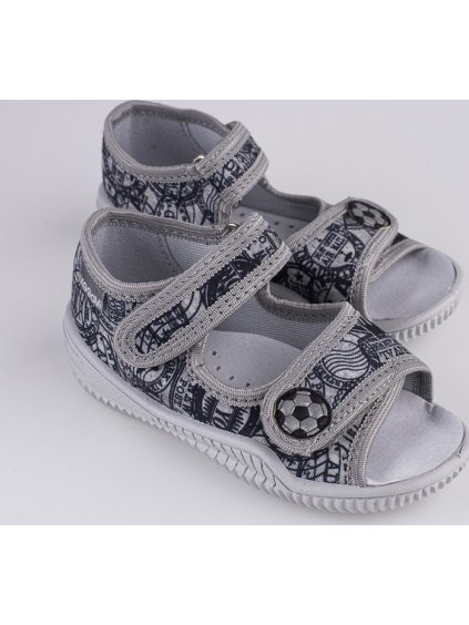 Šľapky chlapčenské Viggami Jaś - futbal