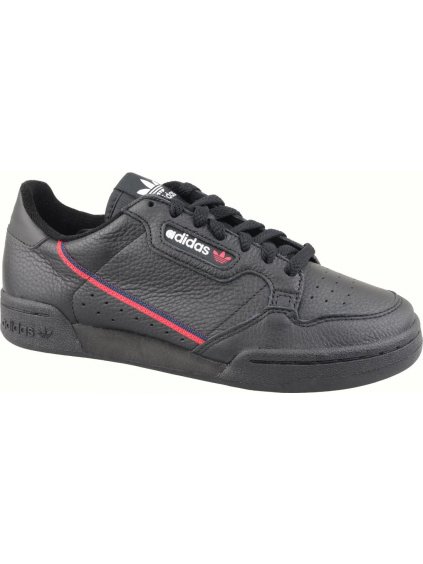 Čierne pánske tenisky Adidas Continental 80