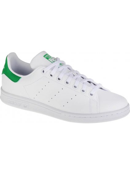 Biele detské tenisky Adidas Stan Smith J