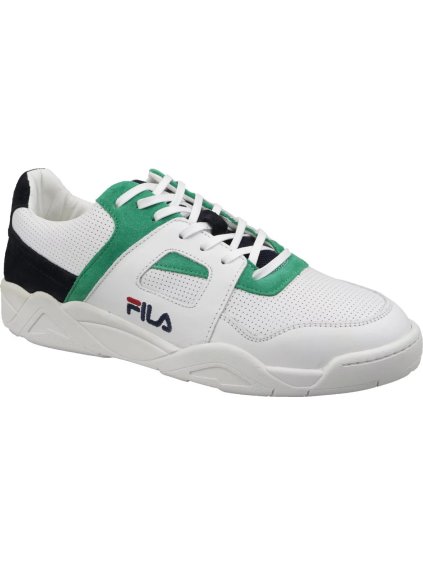 Bielo-zelené pánske tenisky Fila Cedar CB Low
