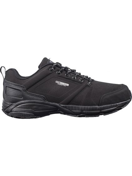 Pánske čierne trekové topánky