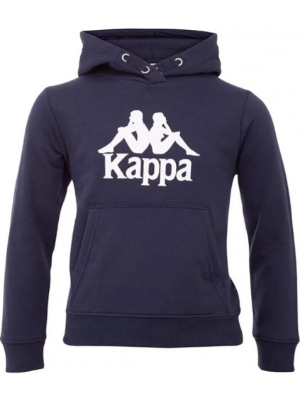 TMAVOMODRÁ MIKINA KAPPA TAINO KIDS HOODIE