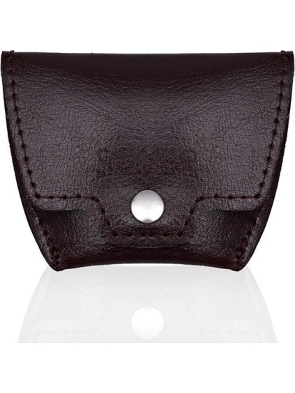 Bordó-hnedá peňaženka na mince SOLIER