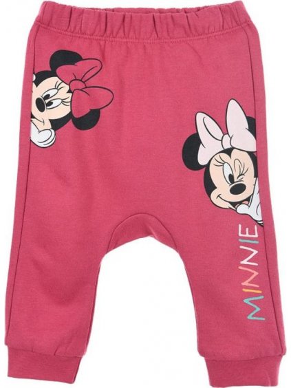 DIEVČENSKÉ TEPLÁČKY MINNIE MOUSE - TMAVORUŽOVÉ