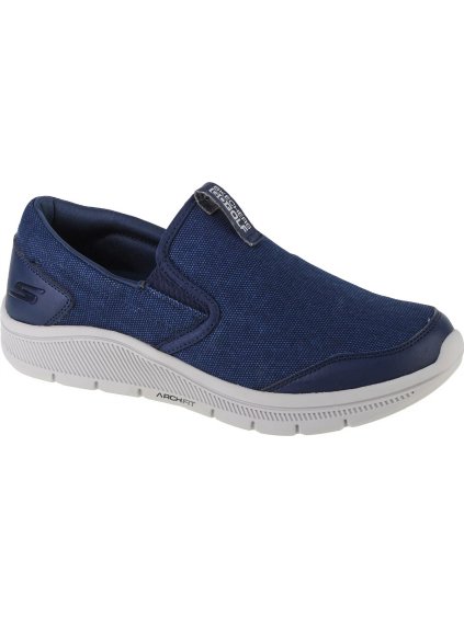 TMAVOMODRÉ PÁNSKE TENISKY SKECHERS GO GOLF ARCH FIT WALK