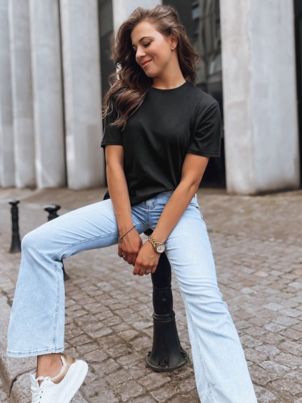 Čierne basic tričko MAYLA