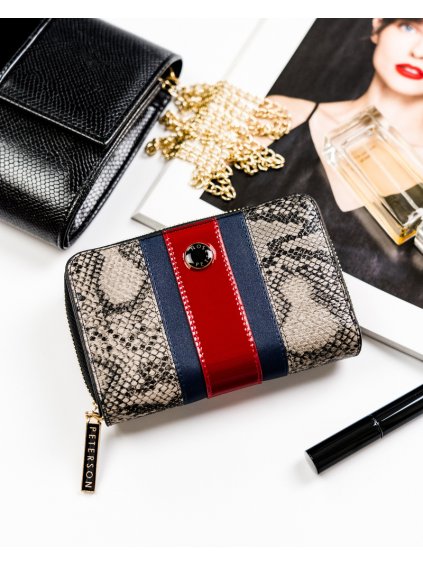 Peterson Peňaženka s hadím vzorom Y060