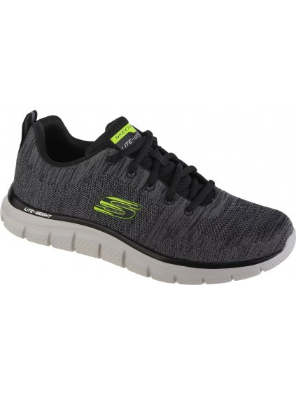 SIVÉ PÁNSKE TENISKY SKECHERS TRACK - FRONT RUNNER