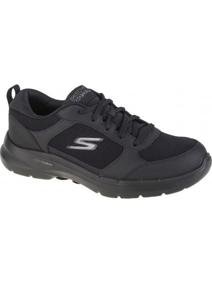 ČIERNE PÁNSKE TENISKY SKECHERS GO WALK 6 - COMPETE