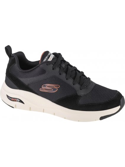 ČIERNE PÁNSKE TENISKY SKECHERS ARCH FIT - SERVITICA