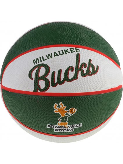 WILSON NBA TEAM RETRO MILWAUKEE BUCKS MINI BALL